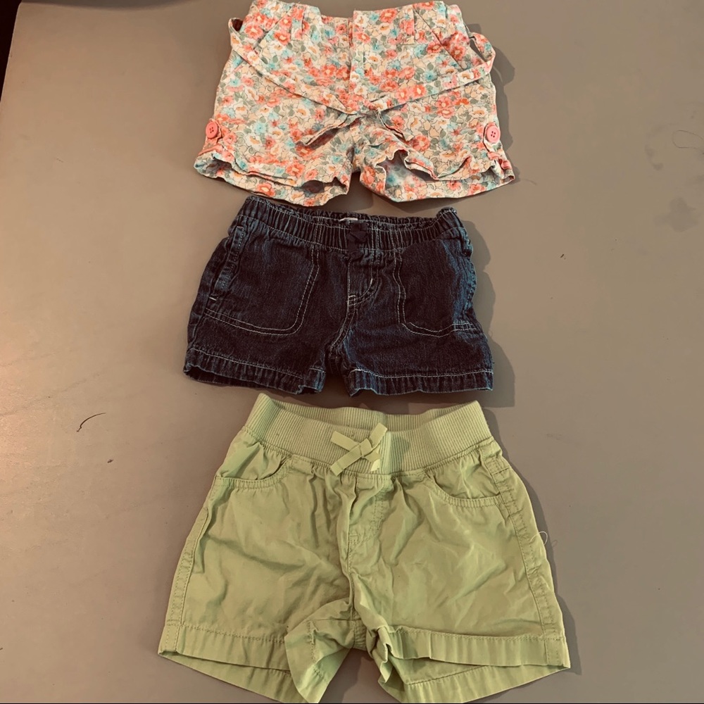 Bundle of girls shorts size 5t/5